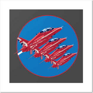 Red Arrows Posters and Art